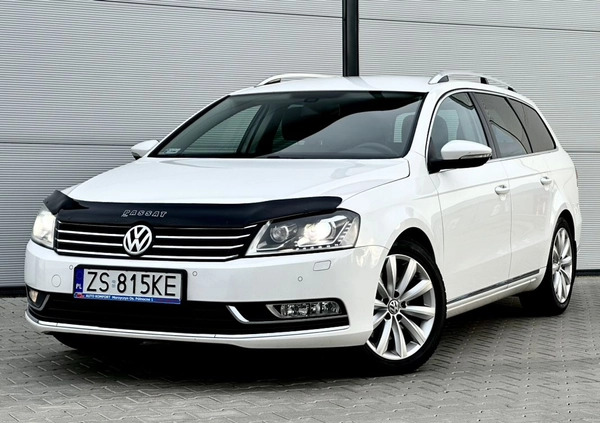 Volkswagen Passat cena 41999 przebieg: 236421, rok produkcji 2013 z Czarna Woda małe 781